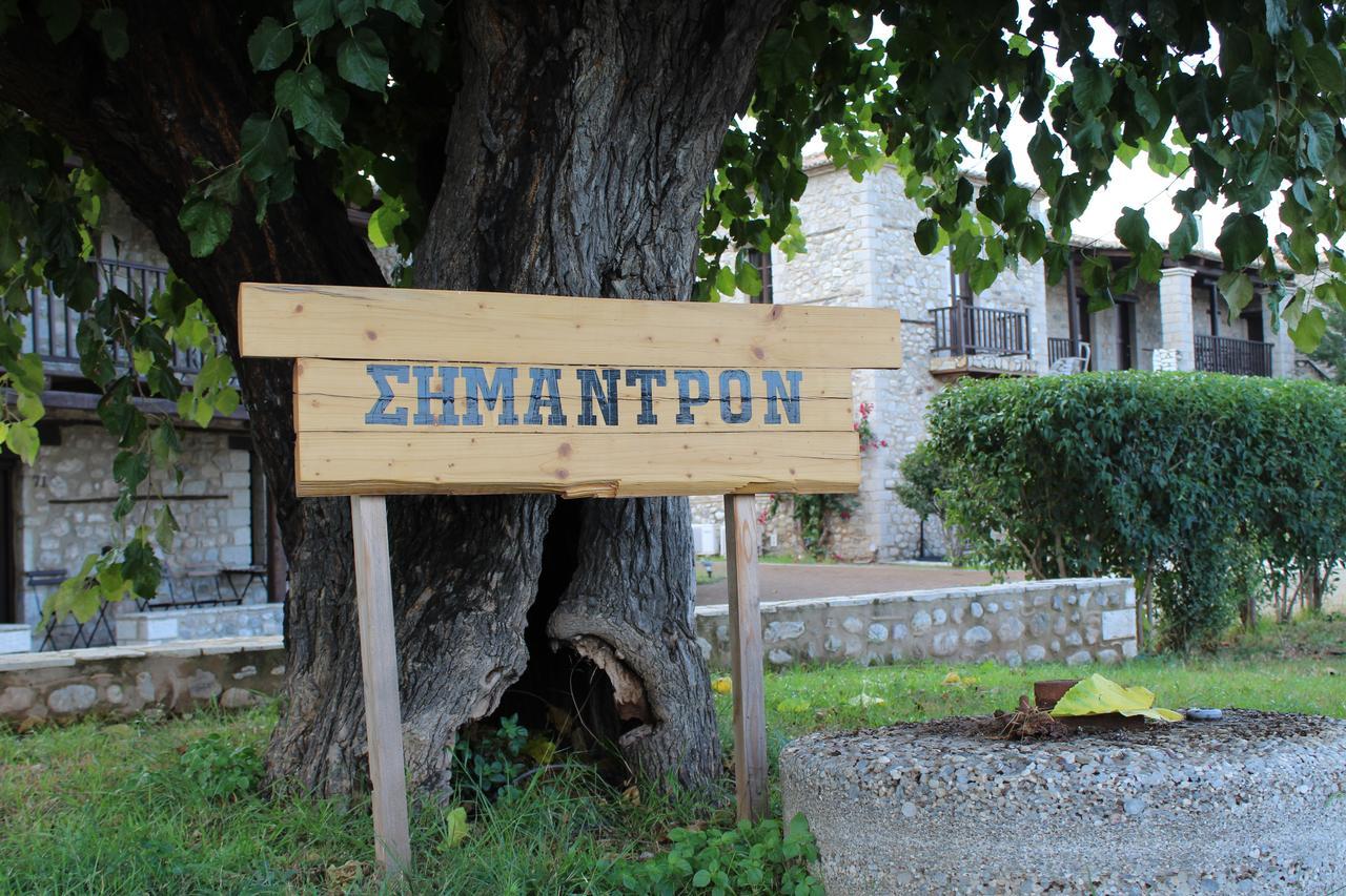 Semantron Traditional Village Diakopto Bagian luar foto